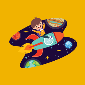 Lost in Space Week Ages 6-8 (June 22-June 26th)