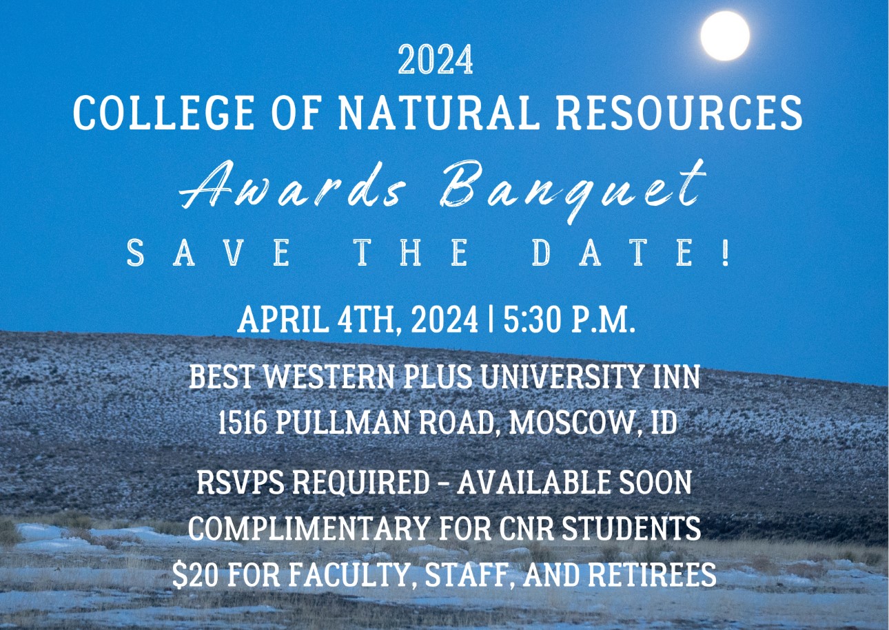 College of Natural Resources Awards Banquet Tickets