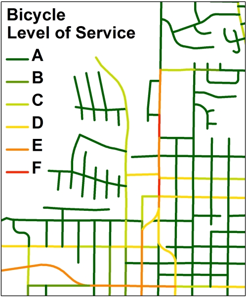 Bicycle Level of Service GIS Toolbox